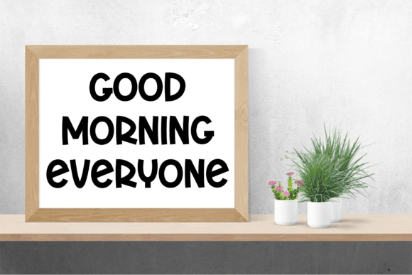 Single Chunky Font PNG with transparent background - Preview 2