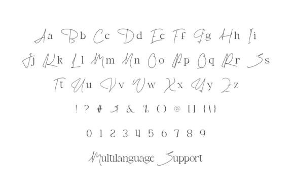 Book Signing Font - Preview 3