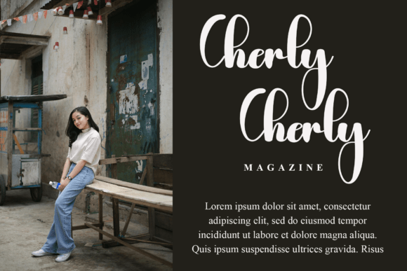 Charlote Handwritting Font - Preview 1