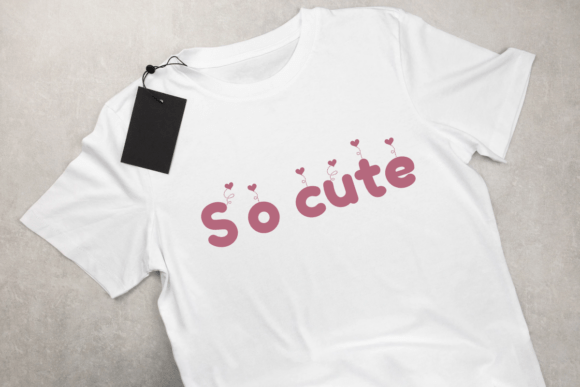 Cute Lovely Valentine Font - Preview 3