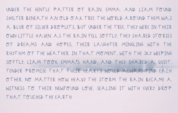 Caligraphr Font Font - Preview 1
