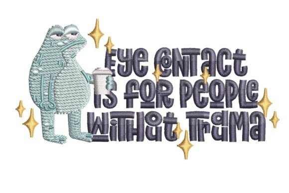 Funny Frog Trauma Quote