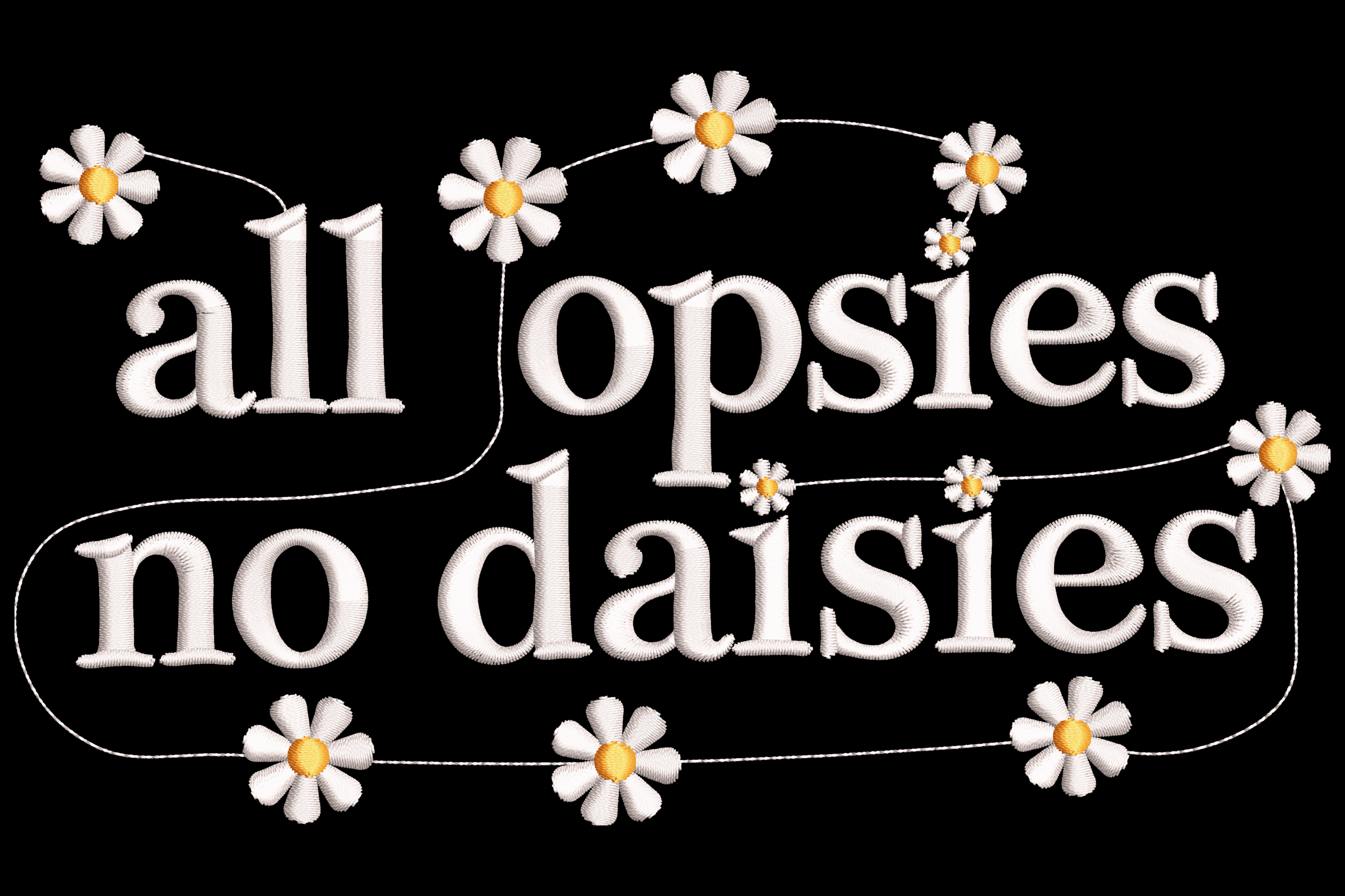 Funny Quote Floral