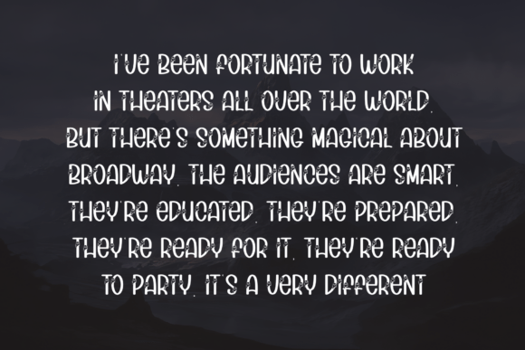 Preppy Spooky Font PNG with transparent background - Preview 5