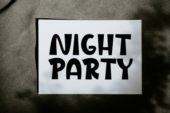 Rosa Right Font PNG with transparent background - Preview 3