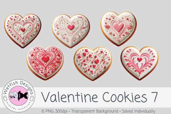 Valentine PNG Clipart Cookies 7
