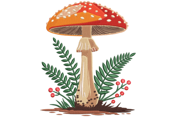 Whimsical Mushroom