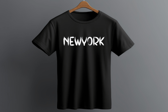 Black Night Font - Preview 1