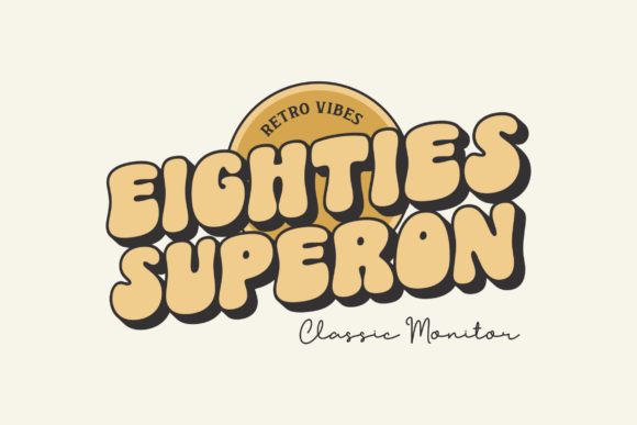 Buhun Retro Trio Font - Preview 5