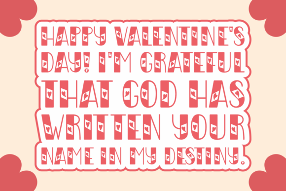 Feeling Card Font - Preview 3