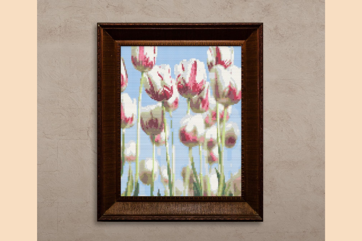 Flowers Cross-Stitch Pattern