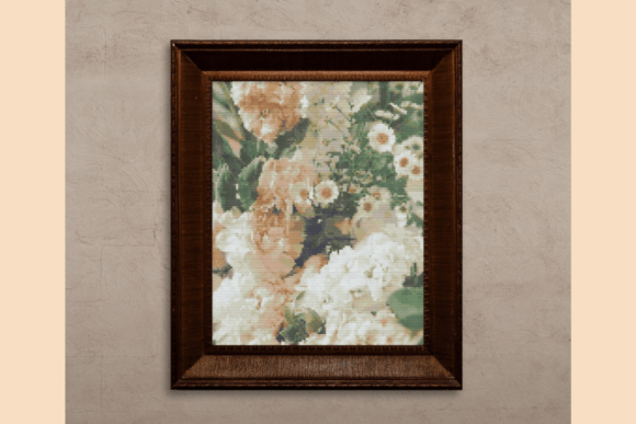 Flowers Cross-Stitch Pattern