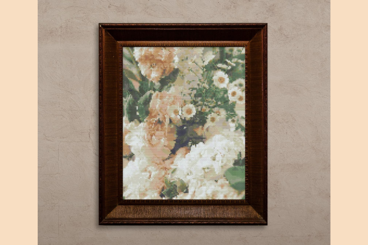 Flowers Cross-Stitch Pattern
