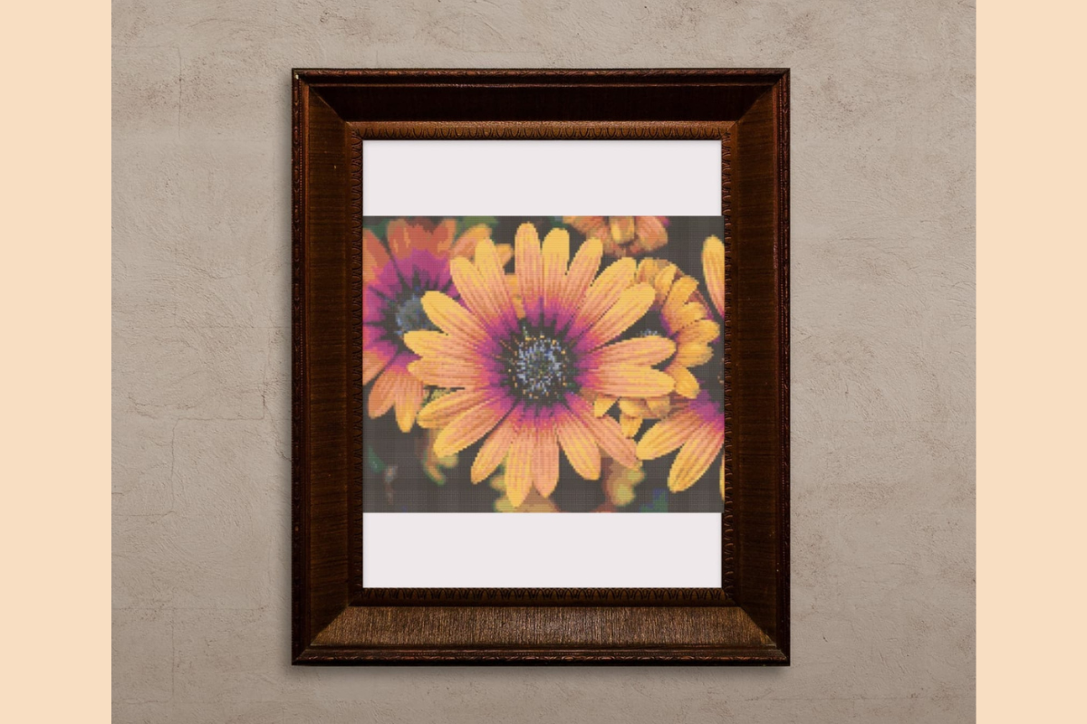 Flowers Cross-Stitch Pattern