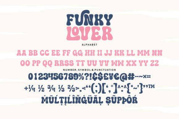 Funky Lover Font - Preview 5