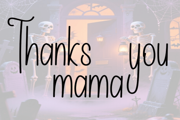 Halloween Decoration Font - Preview 6