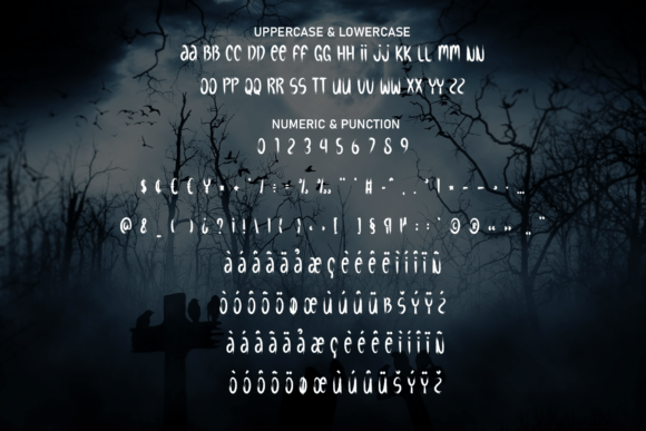 Haunted Night Font - Preview 6