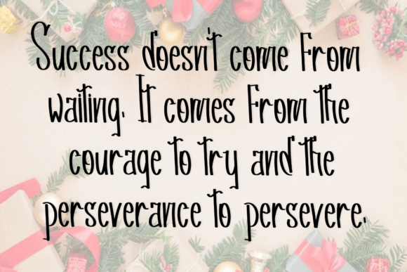 Hello Christmas Font - Preview 3