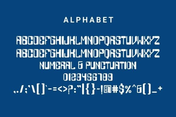 Maxime Techno Font Font PNG with transparent background - Preview 1