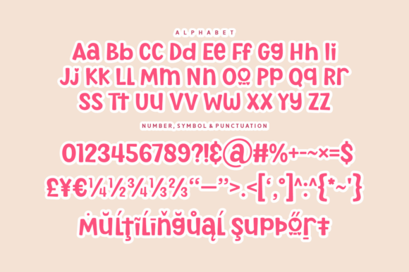 Mom's Smile Font PNG with transparent background - Preview 3