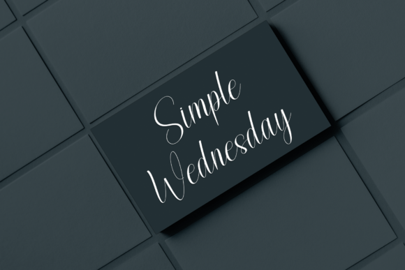 Night Rainday Font PNG with transparent background - Preview 2