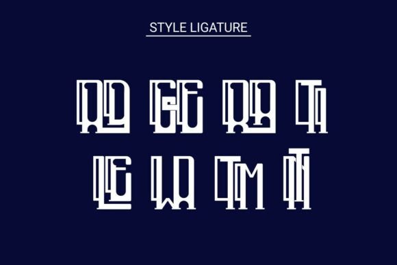 Ramigad Lenmad Font Font PNG with transparent background - Preview 2