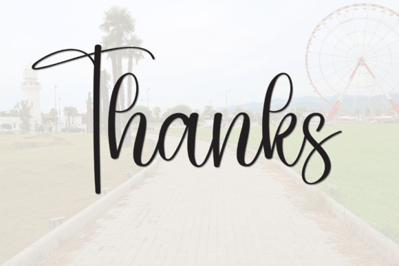 Scoothland Font PNG with transparent background - Preview 6
