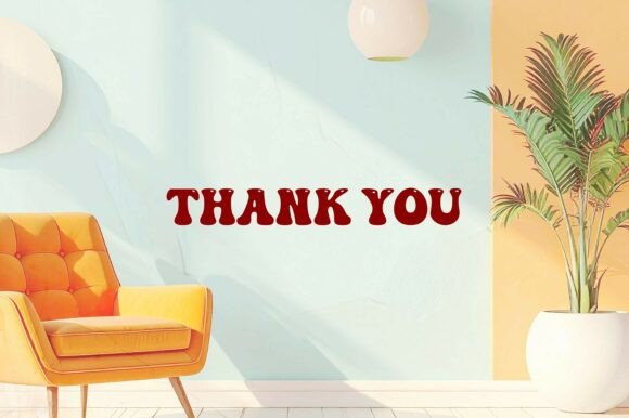 Abstract Groovy Font - Preview 3