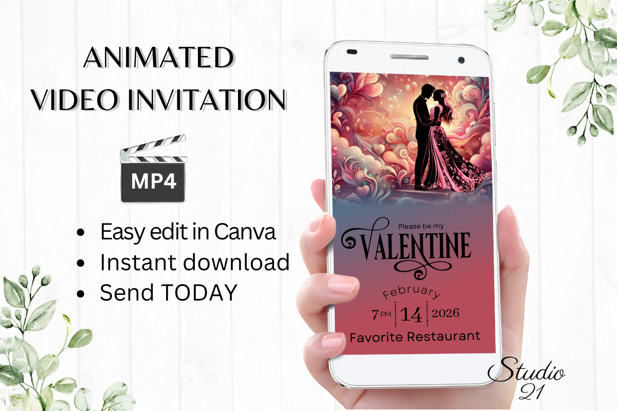 Animated Valentine's Day Invitation