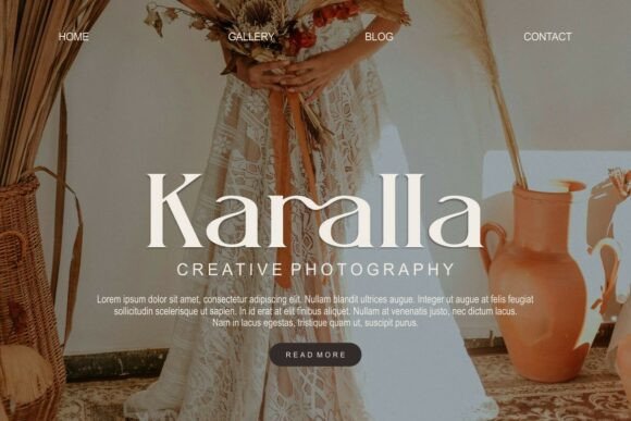 Arilinia Font - Preview 3