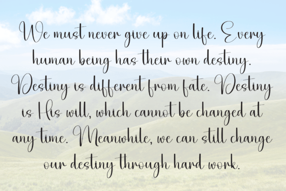 Beautiful Font - Preview 5