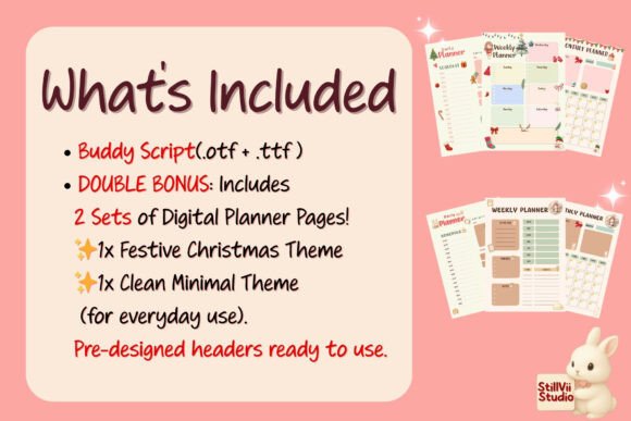 Buddy Script Font - Preview 1