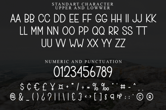 Chocomalt Font - Preview 1