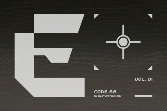 Code 88 Font - Preview 4