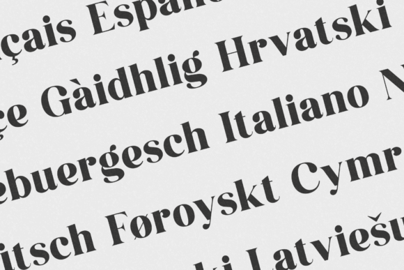 Consumer Type Font - Preview 2