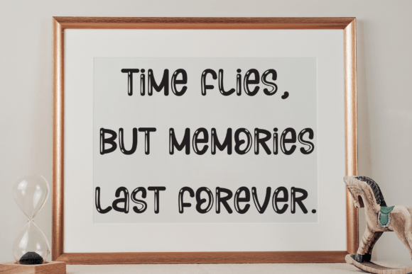 Cute Handmade Font - Preview 2