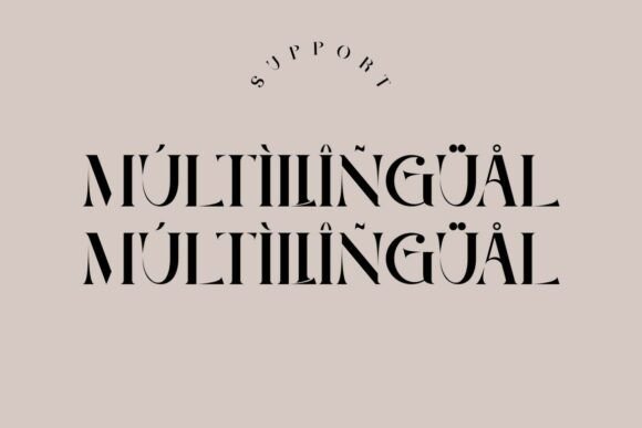 Erifonia Font PNG with transparent background - Preview 3