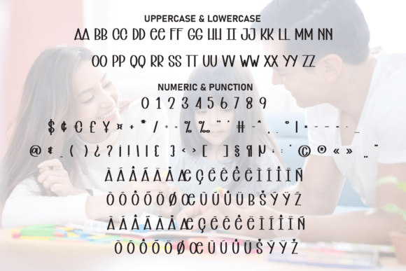 Family Teacher Font - Preview 6