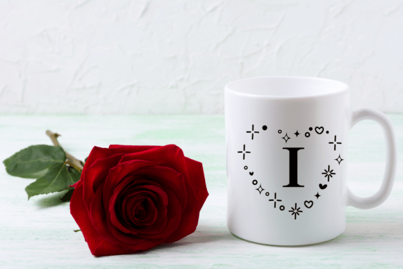 Heart Magic Font PNG with transparent background - Preview 4