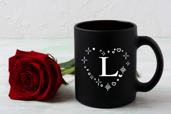 Heart Magic Font PNG with transparent background - Preview 5