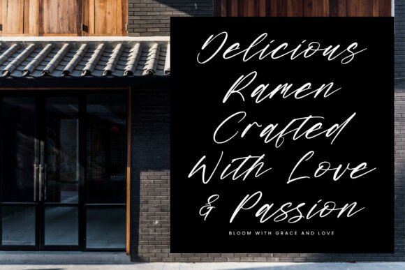 Midnight Horizon Font PNG with transparent background - Preview 1