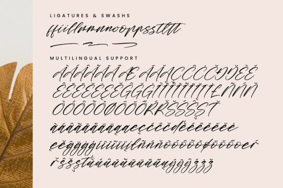 Midnight Horizon Font PNG with transparent background - Preview 3