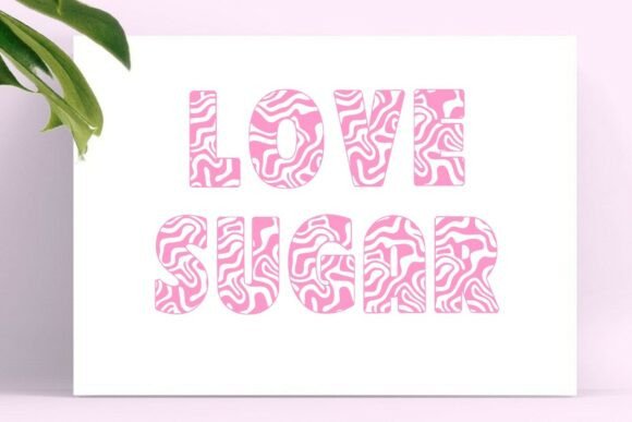Milky Zoo Font PNG with transparent background - Preview 2