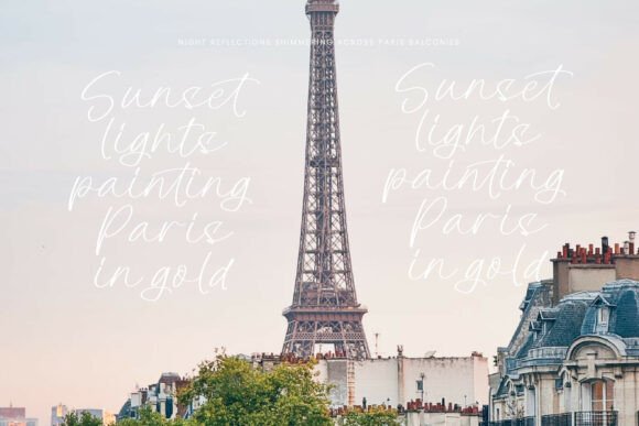 Mirage Silvesta Font font preview - 2