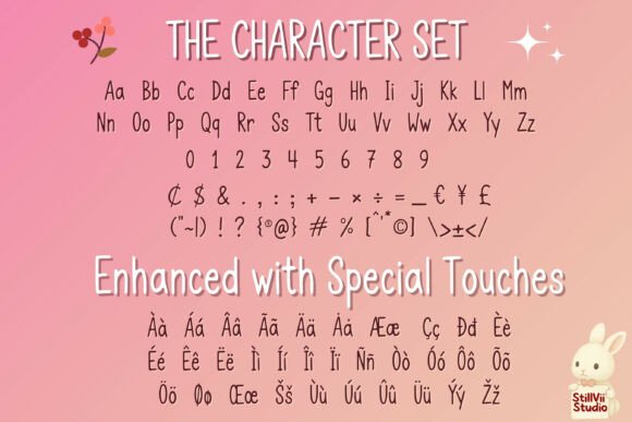 Peachy Love Font PNG with transparent background - Preview 5