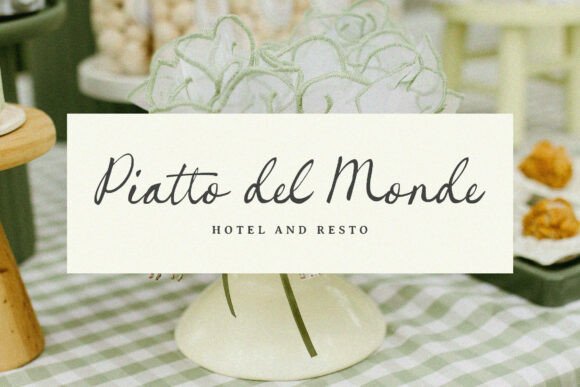Rilona Notes Font PNG with transparent background - Preview 2