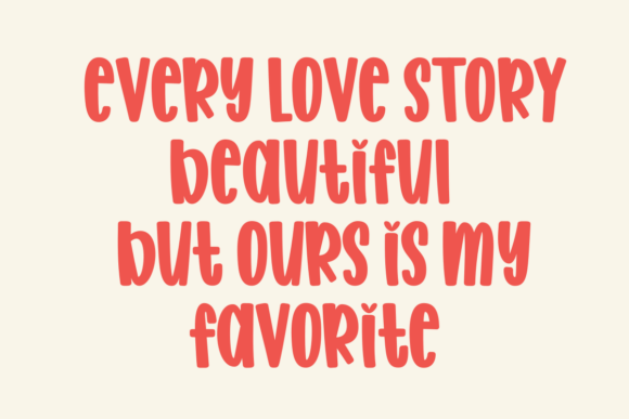 Romantic Haolidays Font PNG with transparent background - Preview 4