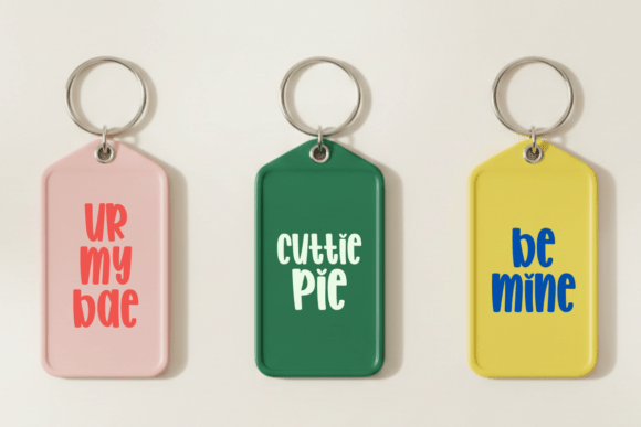 Romantic Haolidays Font PNG with transparent background - Preview 6