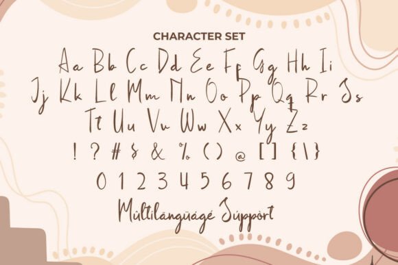 Saphina Journie Font PNG with transparent background - Preview 4