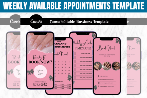 Weekly Available Appointments Template